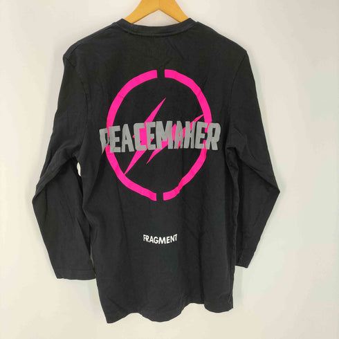 オーエーエムシー OAMC 20SS MADE IN ITALY イタリア製 コラボ リフレクター バック ロゴ プリント L/S カットソー ロンT メンズ import:S