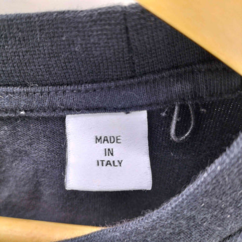 オーエーエムシー OAMC 20SS MADE IN ITALY イタリア製 コラボ リフレクター バック ロゴ プリント L/S カットソー ロンT メンズ import:S