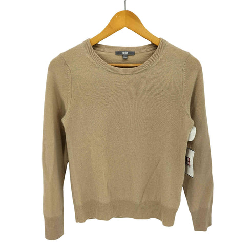 ユニクロ UNIQLO カシミヤ クルーネック セーター レディース JPN:S
