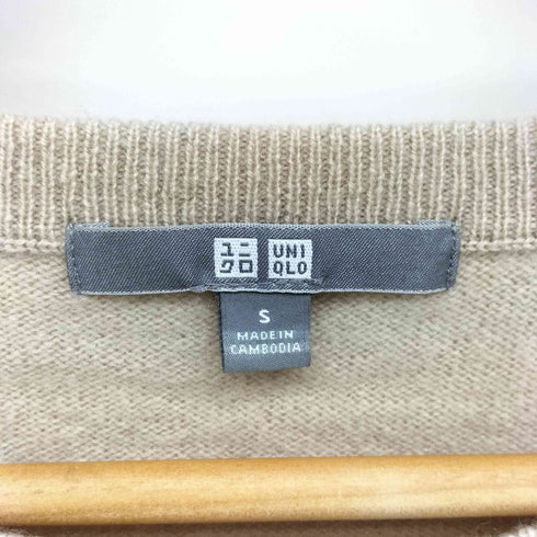 ユニクロ UNIQLO カシミヤ クルーネック セーター レディース JPN:S