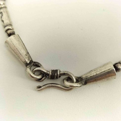 カレンシルバー ビーズ ブレスレット レディース