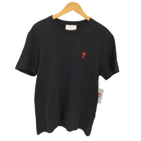 アミアレクサンドルマテュッシ AMI ALEXANDRE MATTIUSSI ハートロゴ刺繍クルーネックTシャツ メンズ