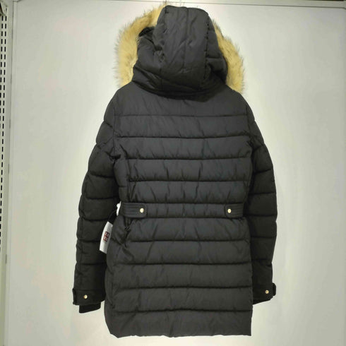 ザラ ZARA Puffer Coat 中綿 ロング ファー コート レディース import:S