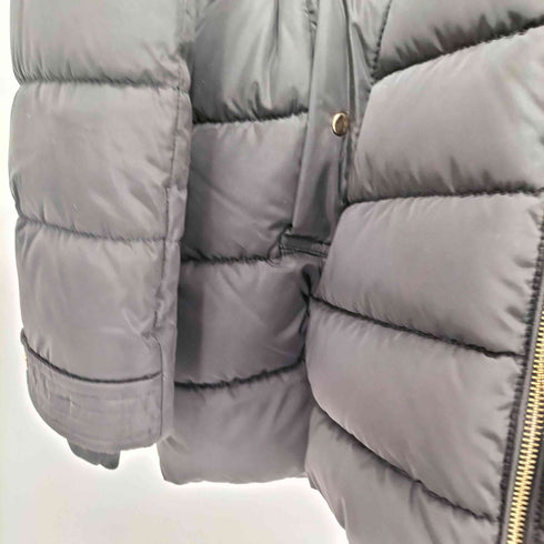 ザラ ZARA Puffer Coat 中綿 ロング ファー コート レディース import:S