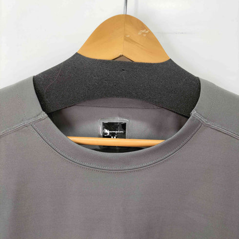 チャンピオン Champion Black Edition ブラックエディション / 抗菌防臭 速乾 ドライ ストレッチ スクリプトロゴ ロンT ロングスリーブTシャツ メンズ JPN:M