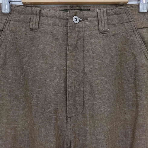 ステューシー Stussy 90-00s stussy-dm. AUTHENTIC GEAR 絣 アジャスター ワイドカーゴパンツ メンズ