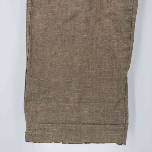 ステューシー Stussy 90-00s stussy-dm. AUTHENTIC GEAR 絣 アジャスター ワイドカーゴパンツ メンズ