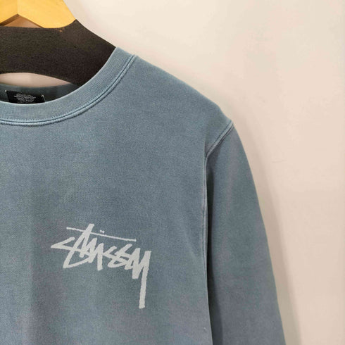ステューシー Stussy 後染め ロゴ スウェット メンズ import:S