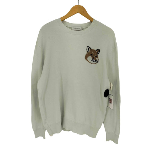 メゾンキツネ MAISON KITSUNE Mini Fox Head コンフォートセーター メンズ import:M