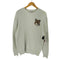 メゾンキツネ MAISON KITSUNE Mini Fox Head コンフォートセーター メンズ import:M