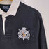 ポロバイラルフローレン Polo by RALPH LAUREN ナンバリング 刺繍 ラガーシャツ ブラック メンズ import:L