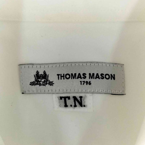 トーマスメイソン thomas mason ワイドカラードレスシャツ メンズ T.N.