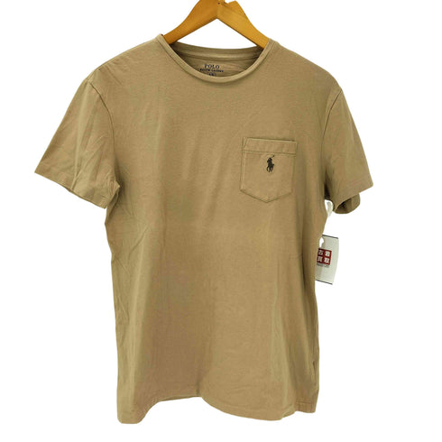 ポロラルフローレン POLO RALPH LAUREN STRETCH COTTON ポニー 刺繍 ポケット Tシャツ メンズ import:S