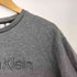 カルバンクライン CALVIN KLEIN ロゴ刺繍 クルーネック Tシャツ メンズ import:L