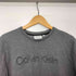 カルバンクライン CALVIN KLEIN ロゴ刺繍 クルーネック Tシャツ メンズ import:L