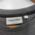 カルバンクライン CALVIN KLEIN ロゴ刺繍 クルーネック Tシャツ メンズ import:L
