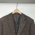 ハリスツイード Harris Tweed オックスフォード クラシック ネップ ヘリンボーン 2B ウール テーラードジャケット メンズ 胸囲96 胴囲86 身長170