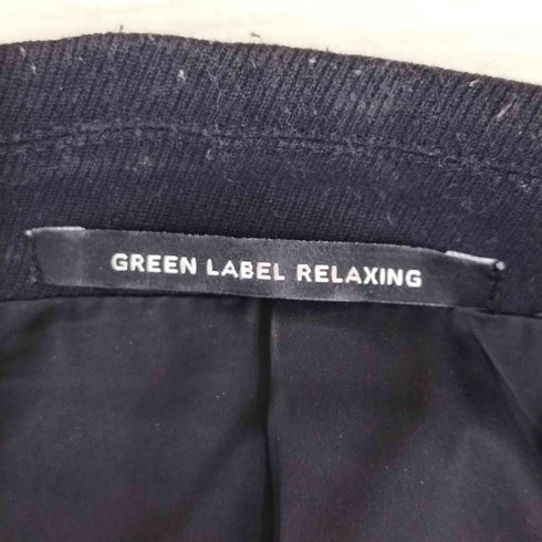 ユナイテッドアローズグリーンレーベルリラクシング UNITED ARROWS green label relaxing ピークドラペルテーラードジャケット メンズ JPN:L