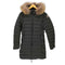 PARAJUMPERS ファーフード ダウン コート レディース import:L