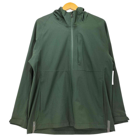 ユニクロ UNIQLO ブロックテックパーカー グリーン Lサイズ メンズ JPN:L