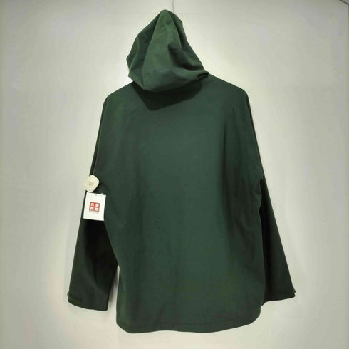 ユニクロ UNIQLO ブロックテックパーカー グリーン Lサイズ メンズ JPN:L
