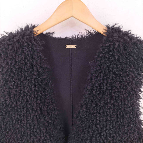 マイカアンドディール MICA&DEAL 24AW Vネックフェイクファーベスト レディース FREE