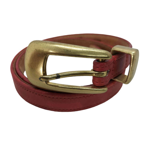 コーチ COACH OLD USA製 牛革 レザー ベルト レディース SMALL