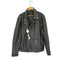 ザラ ZARA エコレザーダブルライダースジャケット メンズ import:XL