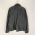 ザラ ZARA エコレザーダブルライダースジャケット メンズ import:XL