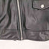 ザラ ZARA エコレザーダブルライダースジャケット メンズ import:XL