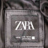 ザラ ZARA エコレザーダブルライダースジャケット メンズ import:XL
