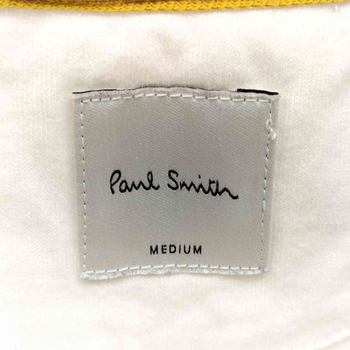 ポールスミス Paul Smith エンブロイダリー ロゴ オーガニック コットン Tシャツ メンズ import:M