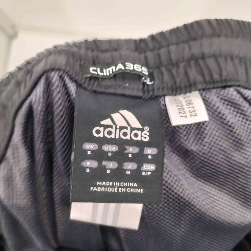 アディダス adidas 00s パフォーマンスロゴ 山型 刺繍 スリーストライプ ストレート トラックパンツ メンズ JPN:M