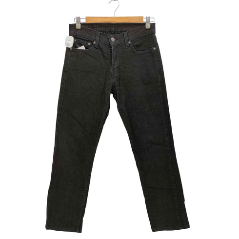 リーバイス Levis 511 後染め ブラック スリム フィット デニム パンツ メンズ W29 L32