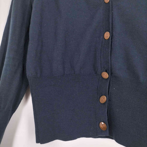 ヴィヴィアンウエストウッドレッドレーベル Vivienne Westwood RED LABEL オーブ刺繍 Vネック ニットカーディガン レディース JPN:2