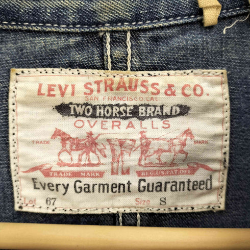 リーバイスヴィンテージクロージング Levis Vintage Clothing Lot67ダメージカバーオール メンズ import:S