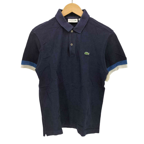 ラコステ LACOSTE CLASSIC FIT 鹿の子 ワンポイント 刺繍 S/S ポロシャツ メンズ import:S