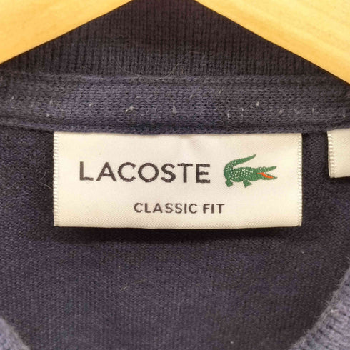 ラコステ LACOSTE CLASSIC FIT 鹿の子 ワンポイント 刺繍 S/S ポロシャツ メンズ import:S