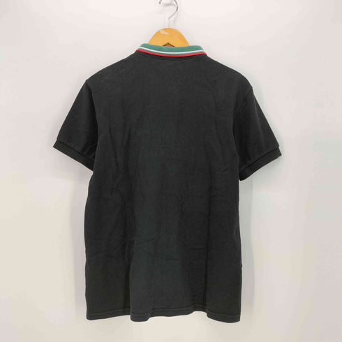 フレッドペリー FRED PERRY 鹿の子 チップライン クレリック ポケット ポロシャツ メンズ import:L
