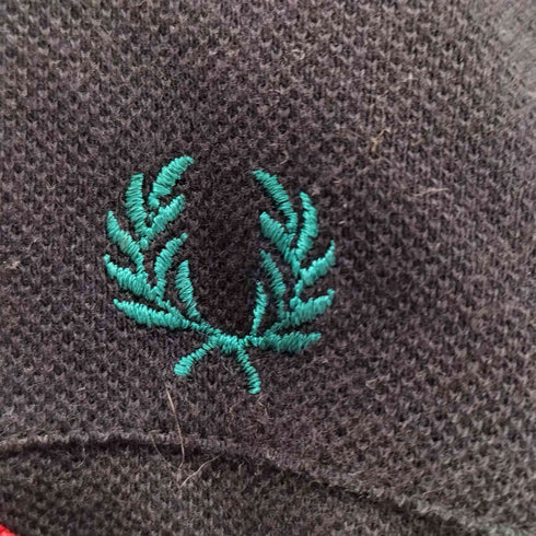 フレッドペリー FRED PERRY 鹿の子 チップライン クレリック ポケット ポロシャツ メンズ import:L