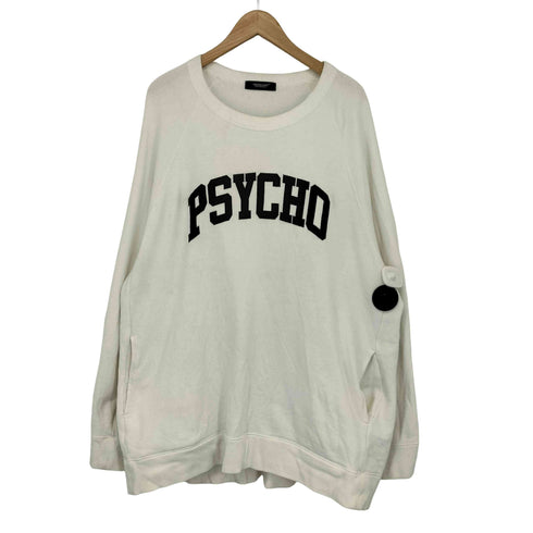 アンダーカバー UNDERCOVER Dameged Wide Sweatshirt PSYCHO Patch メンズ JPN:3