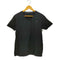 バーバリーブラックレーベル BURBERRY BLACK LABEL ロゴ 刺繍 Vネック S/S Tシャツ メンズ JPN:3