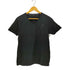 バーバリーブラックレーベル BURBERRY BLACK LABEL ロゴ 刺繍 Vネック S/S Tシャツ メンズ JPN:3