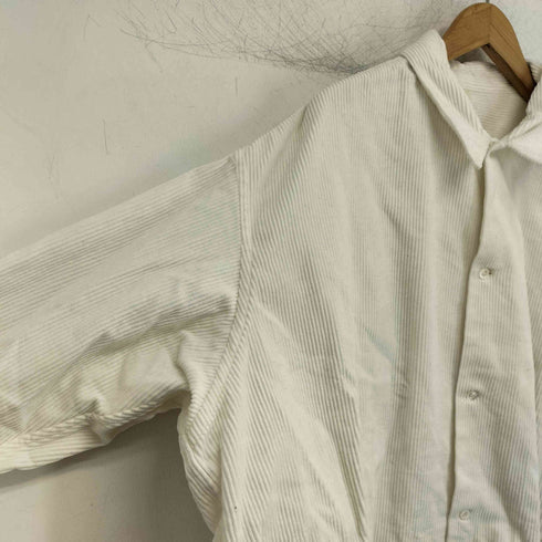 エヌハリウッド N.HOOLYWOOD cotton fat coads open colar shirt メンズ US:38