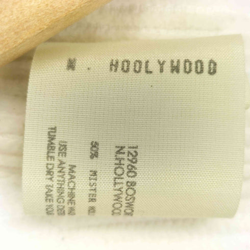 エヌハリウッド N.HOOLYWOOD cotton fat coads open colar shirt メンズ US:38