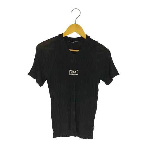 ディーアンドジードルチェアンドガッバーナ D&G DOLCE&GABBANA Vネック S/S カットソー レディース import:M