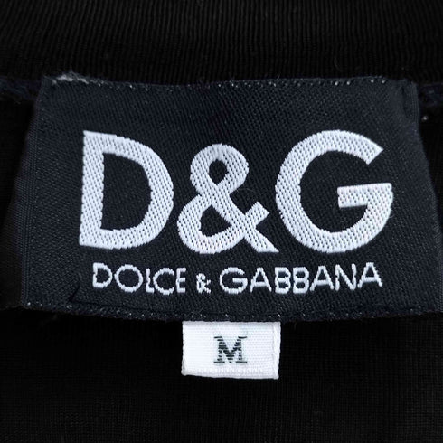 ディーアンドジードルチェアンドガッバーナ D&G DOLCE&GABBANA Vネック S/S カットソー レディース import:M