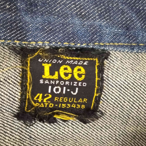 リー Lee 60-70s 101-J デニムジャケット メンズ JPN:42