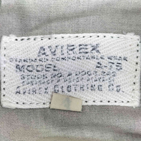 アヴィレックス AVIREX 袖ギミックデザイン ミリタリーシャツ メンズ JPN:M