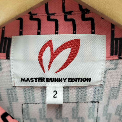 マスターバニーエディション MASTER BUNNY EDITION 総柄ポロシャツ レディース JPN:2